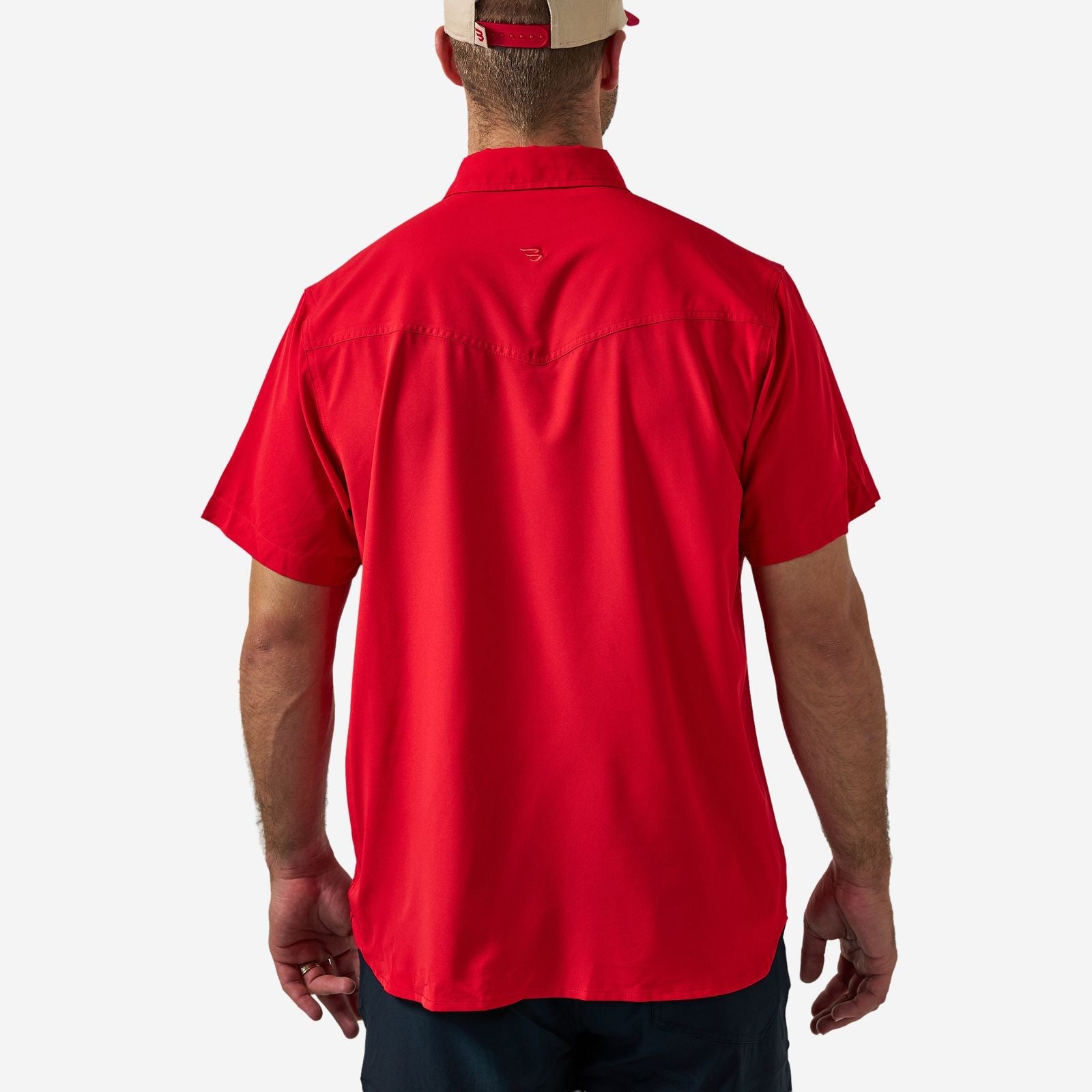 Burlebo Red Performance Western Shirt - Southern Soule Designs