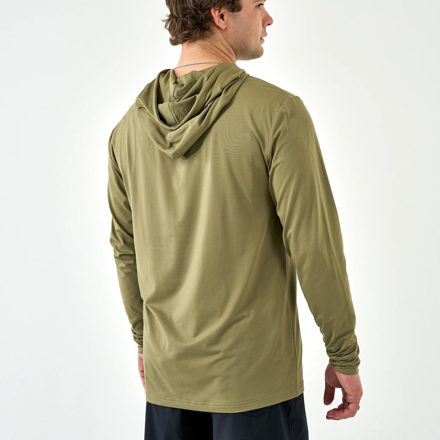 Burlebo Sea Breeze Green Performance Hoodie - Southern Soule Designs