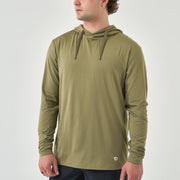 Burlebo Sea Breeze Green Performance Hoodie - Southern Soule Designs