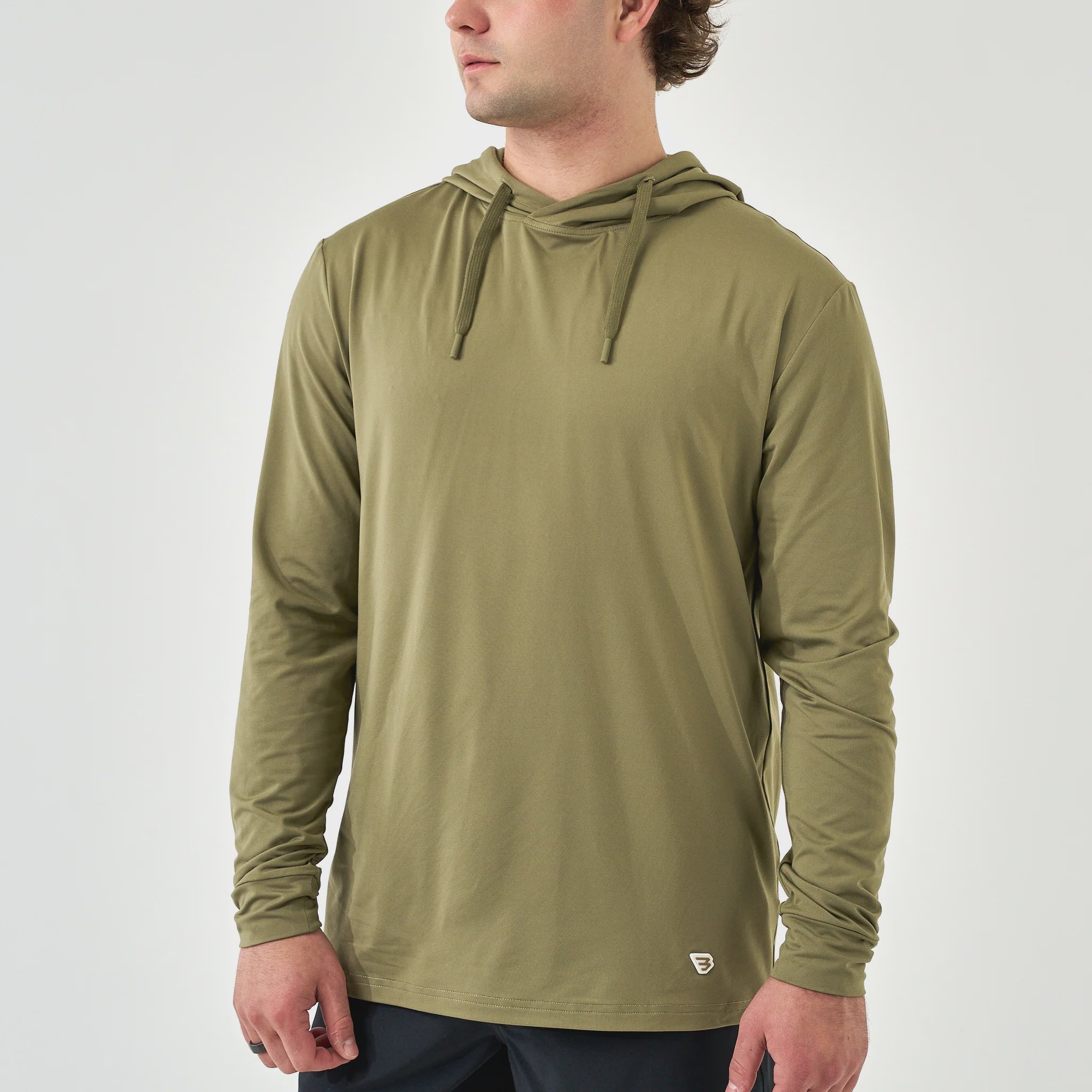 Burlebo Sea Breeze Green Performance Hoodie - Southern Soule Designs