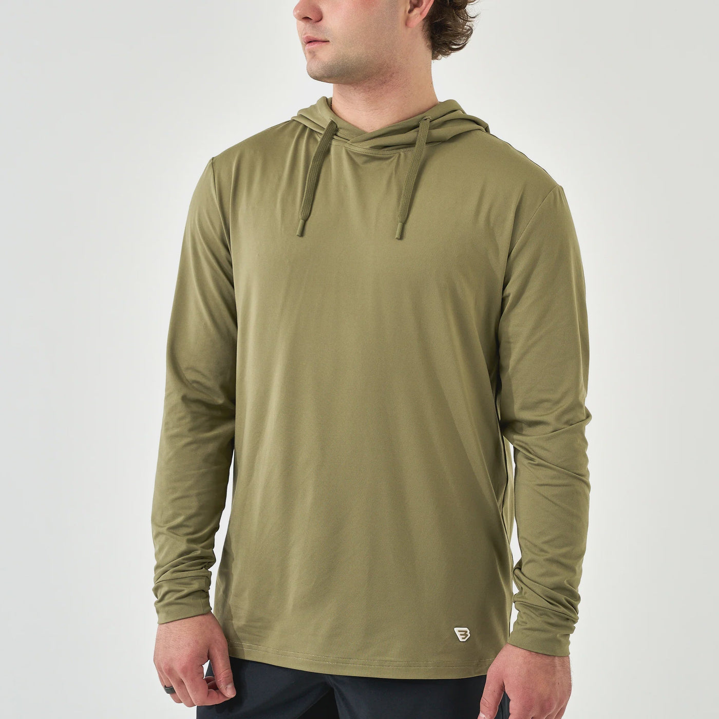 Burlebo Sea Breeze Green Performance Hoodie - Southern Soule Designs