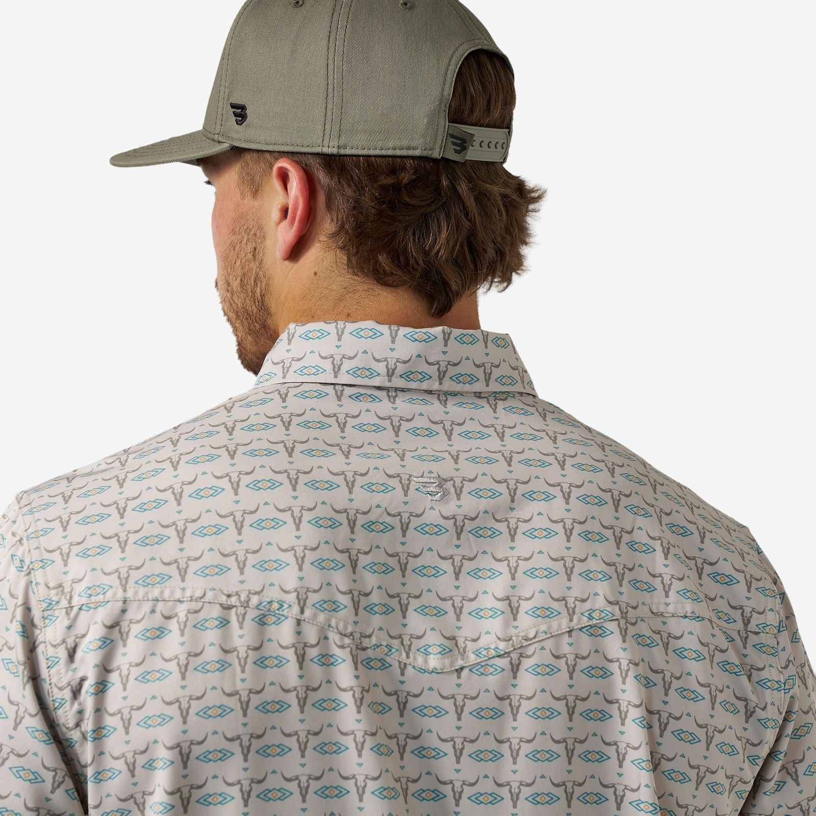 Burlebo Skull Rancher Performance Western Shirt - Southern Soule Designs