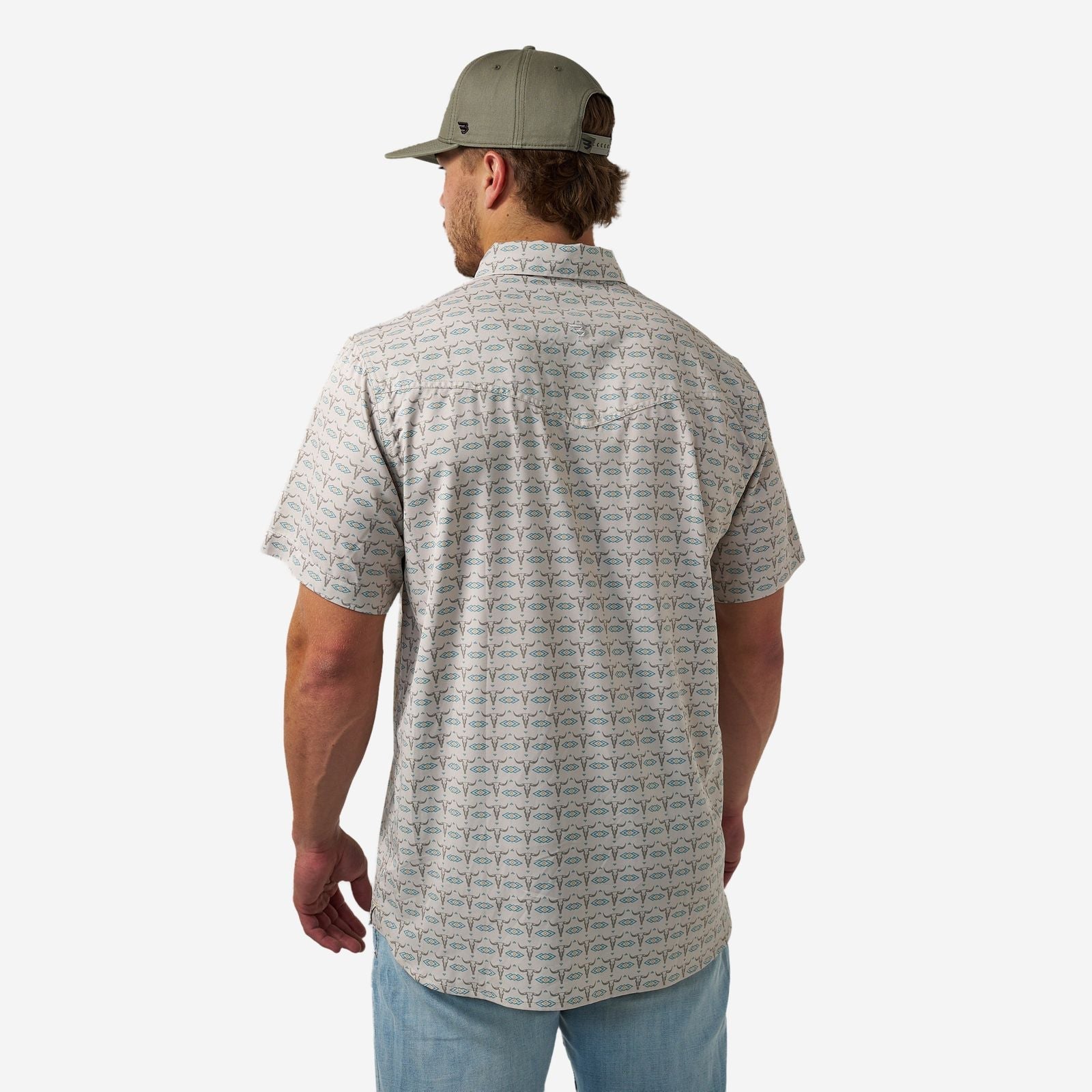 Burlebo Skull Rancher Performance Western Shirt - Southern Soule Designs