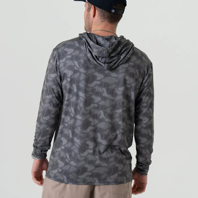 Burlebo Stone Camo Performance Hoodie - Southern Soule Designs