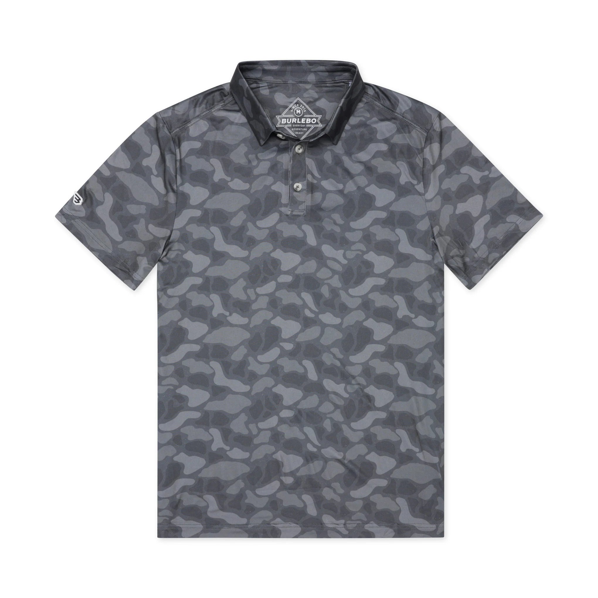 Burlebo Stone Camo Performance Polo - Southern Soule Designs