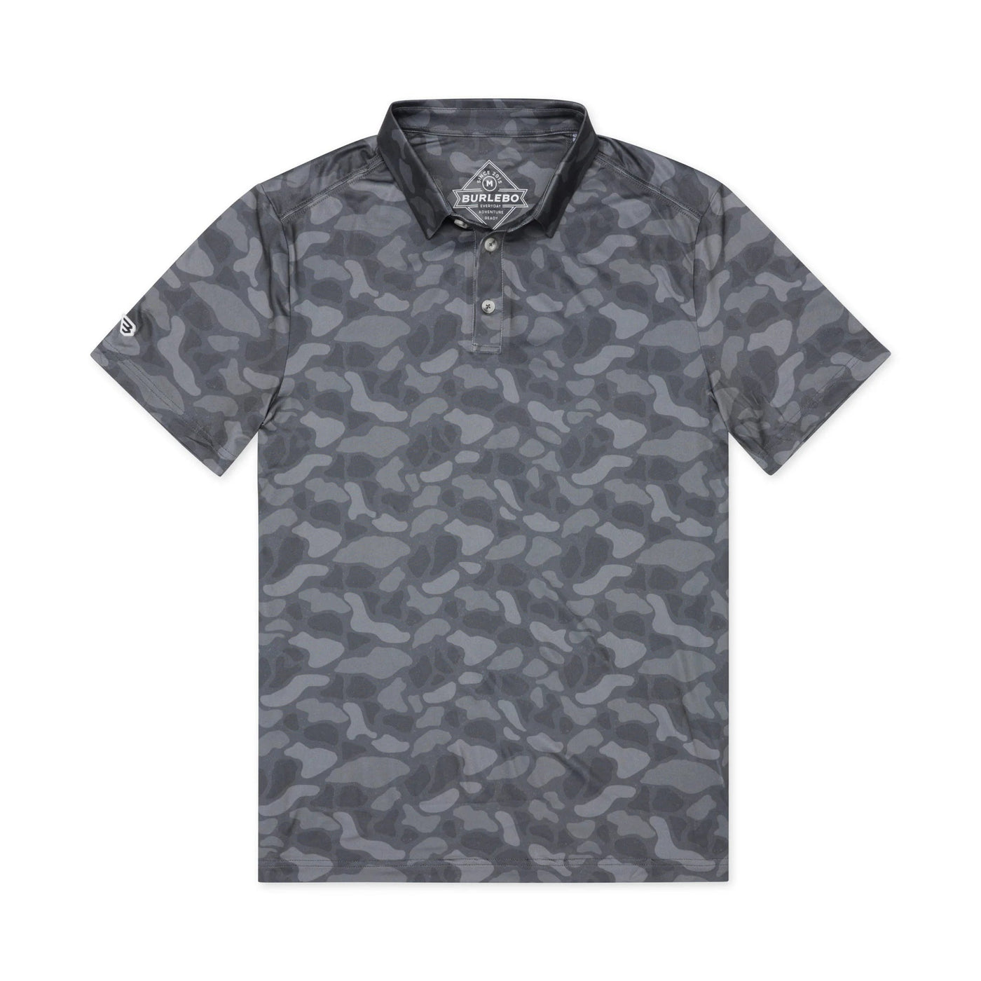 Burlebo Stone Camo Performance Polo - Southern Soule Designs