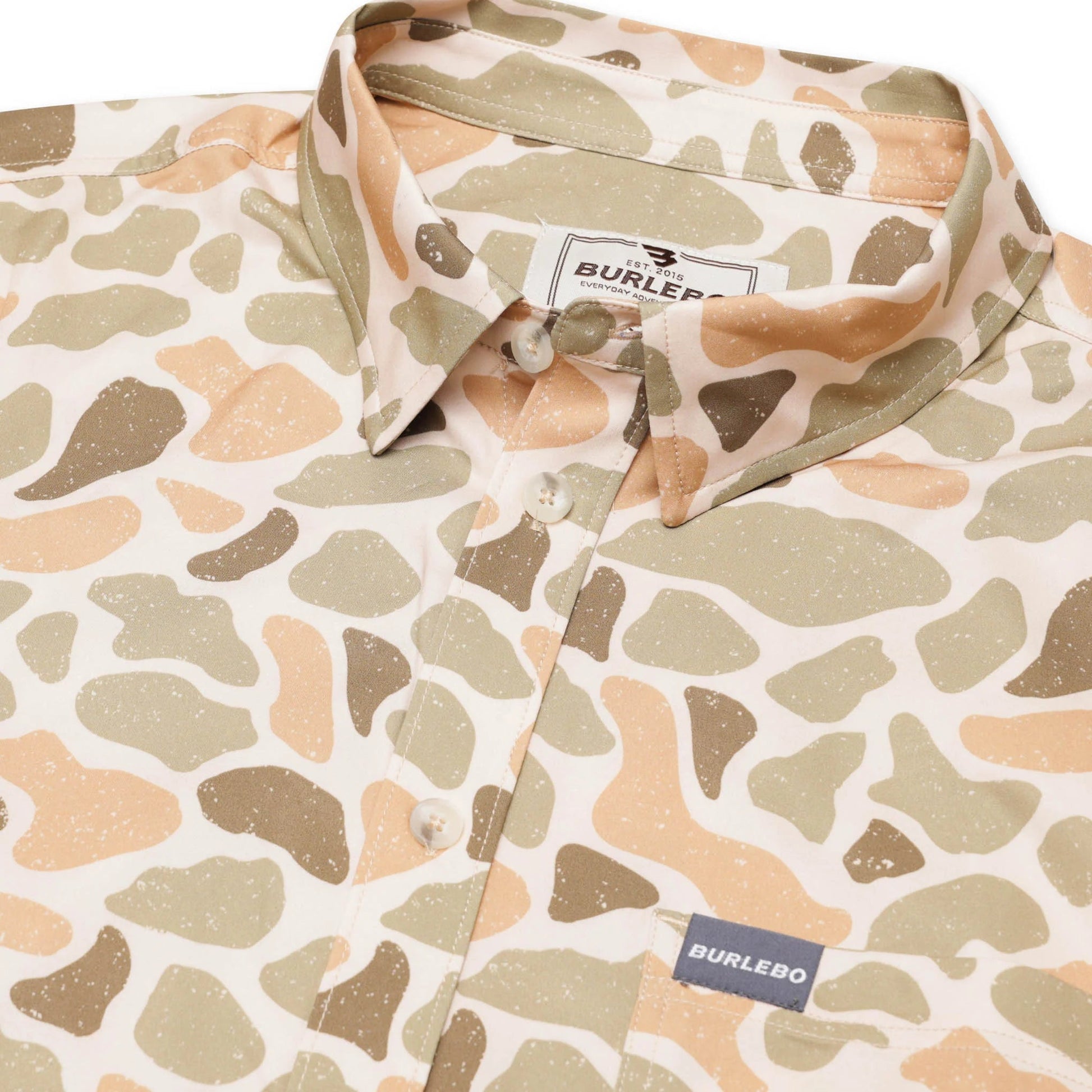 Burlebo Venado Camo Performance Button Up - Southern Soule Designs