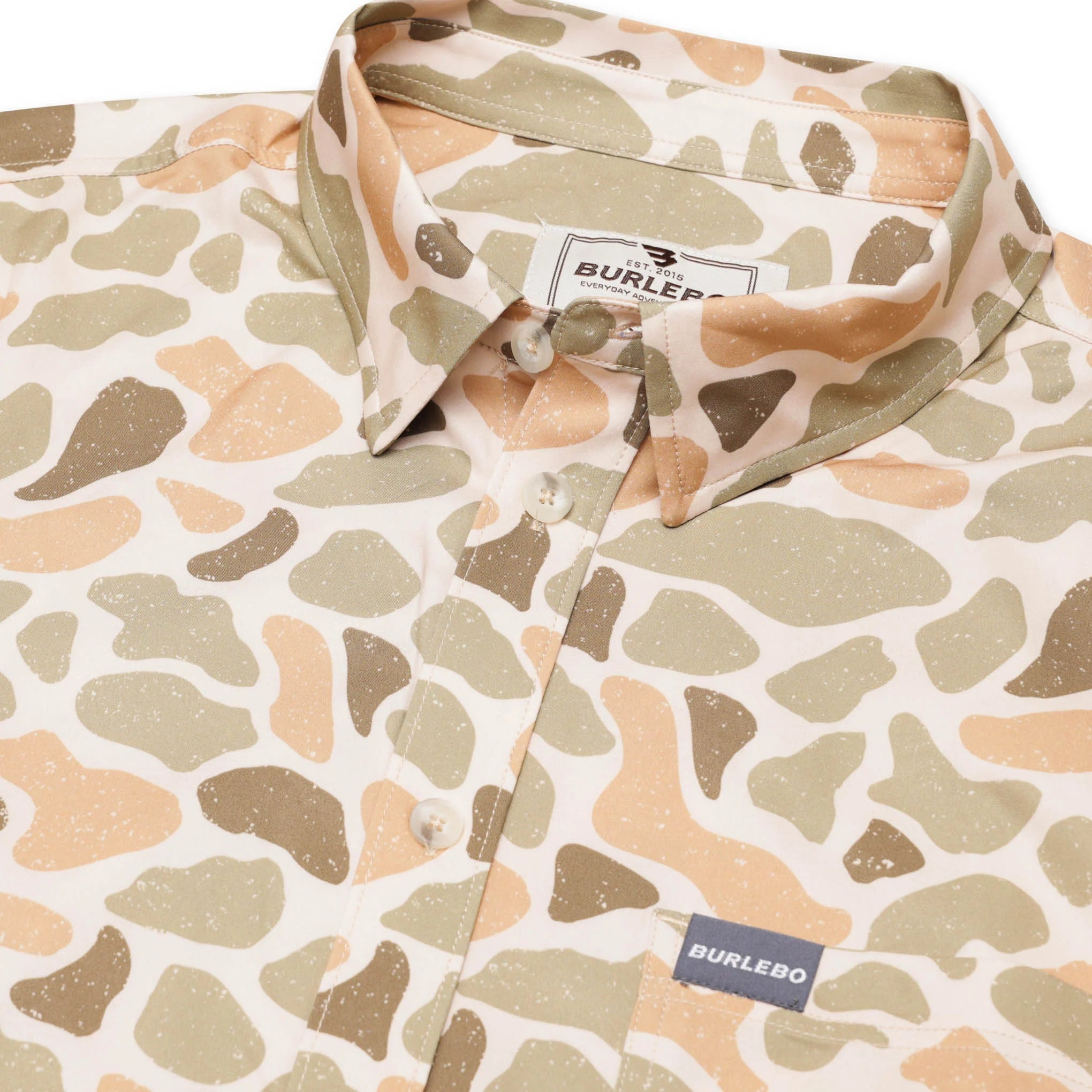 Burlebo Venado Camo Performance Button Up - Southern Soule Designs