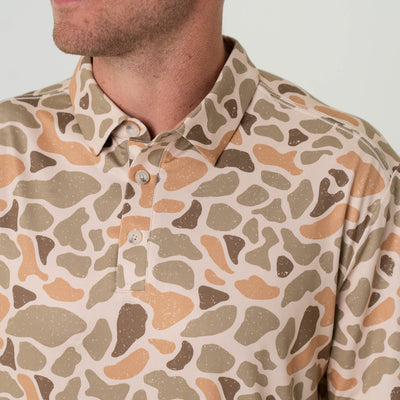 Burlebo Venado Camo Performance Polo - Southern Soule Designs