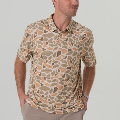 Burlebo Venado Camo Performance Polo - Southern Soule Designs