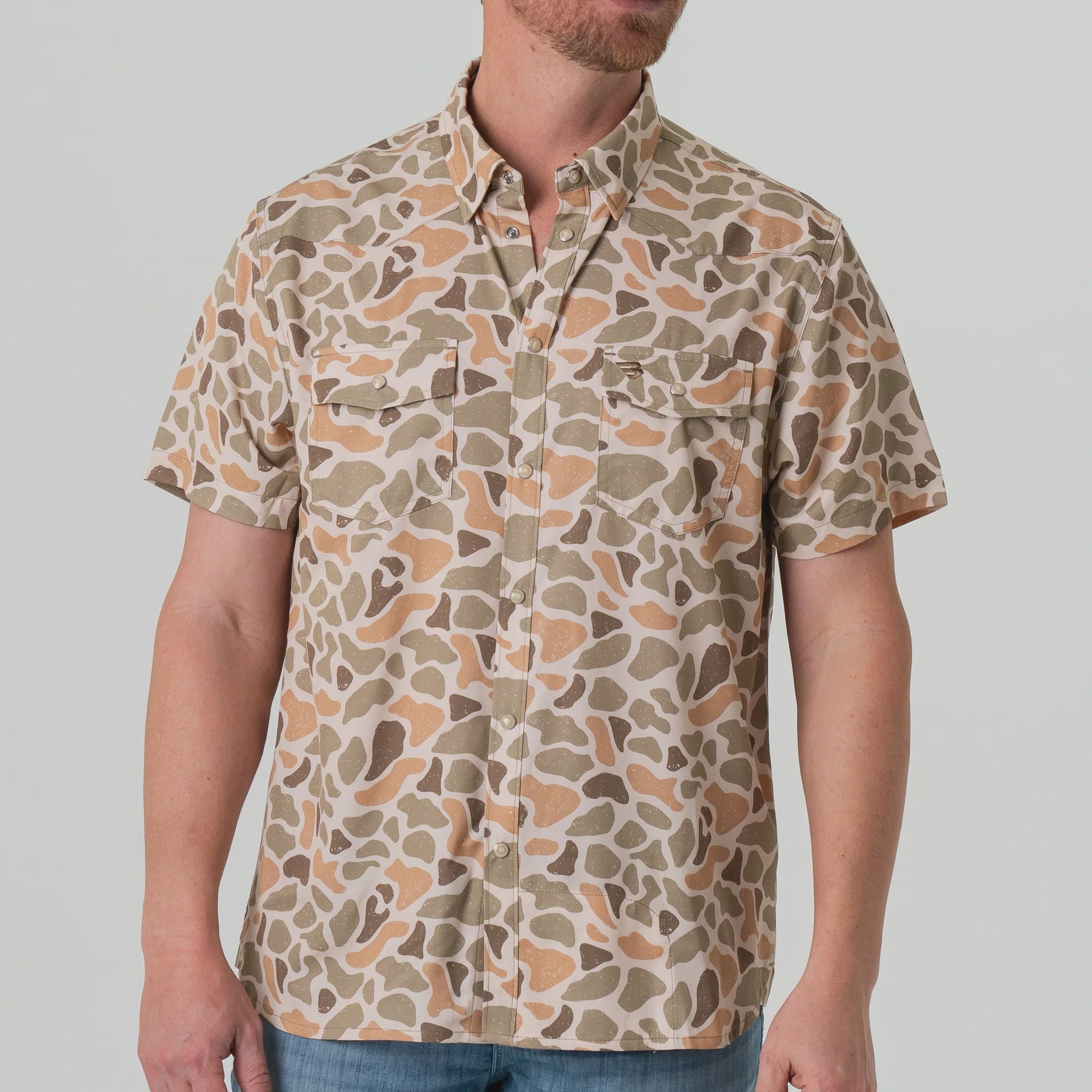 Burlebo Venado Camo Performance Western Shirt - Southern Soule Designs