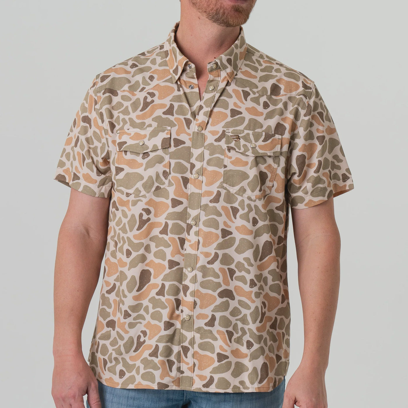 Burlebo Venado Camo Performance Western Shirt - Southern Soule Designs