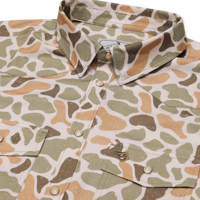 Burlebo Venado Camo Performance Western Shirt - Southern Soule Designs