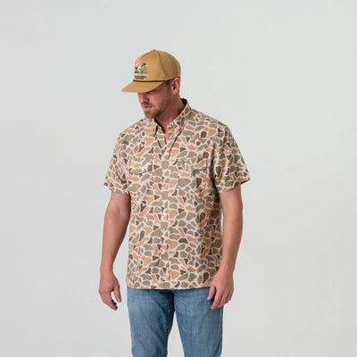 Burlebo Venado Camo Performance Western Shirt - Southern Soule Designs