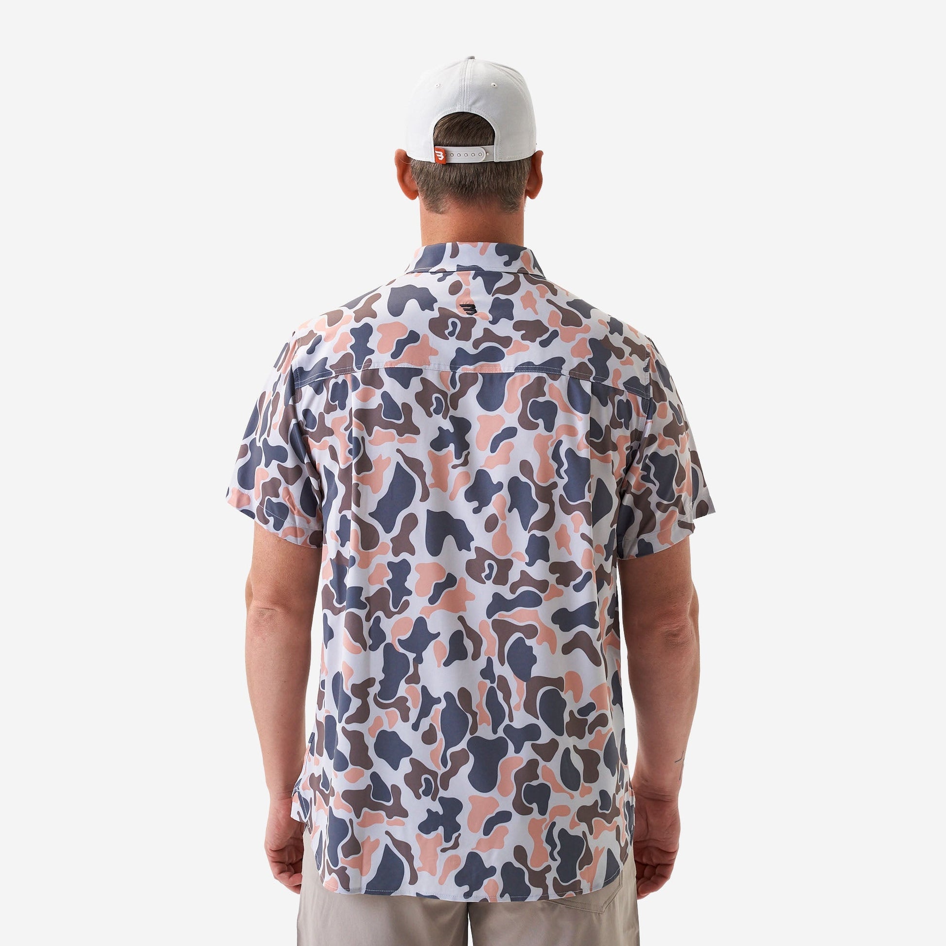 Burlebo Vintage Camo Performance Button Up - Southern Soule Designs