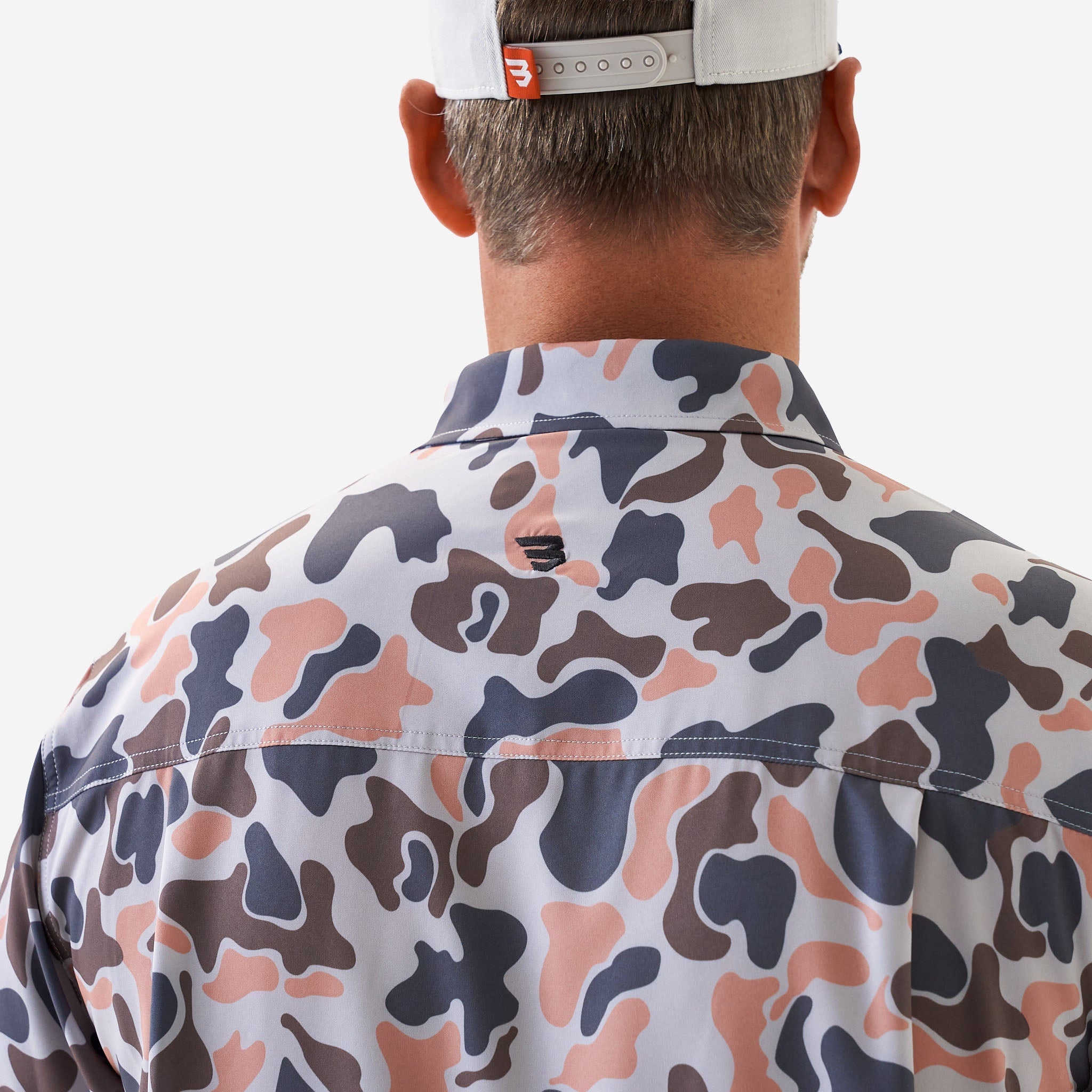 Burlebo Vintage Camo Performance Button Up - Southern Soule Designs