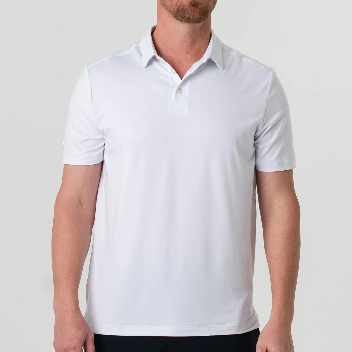 Burlebo White Performance Polo - Southern Soule Designs
