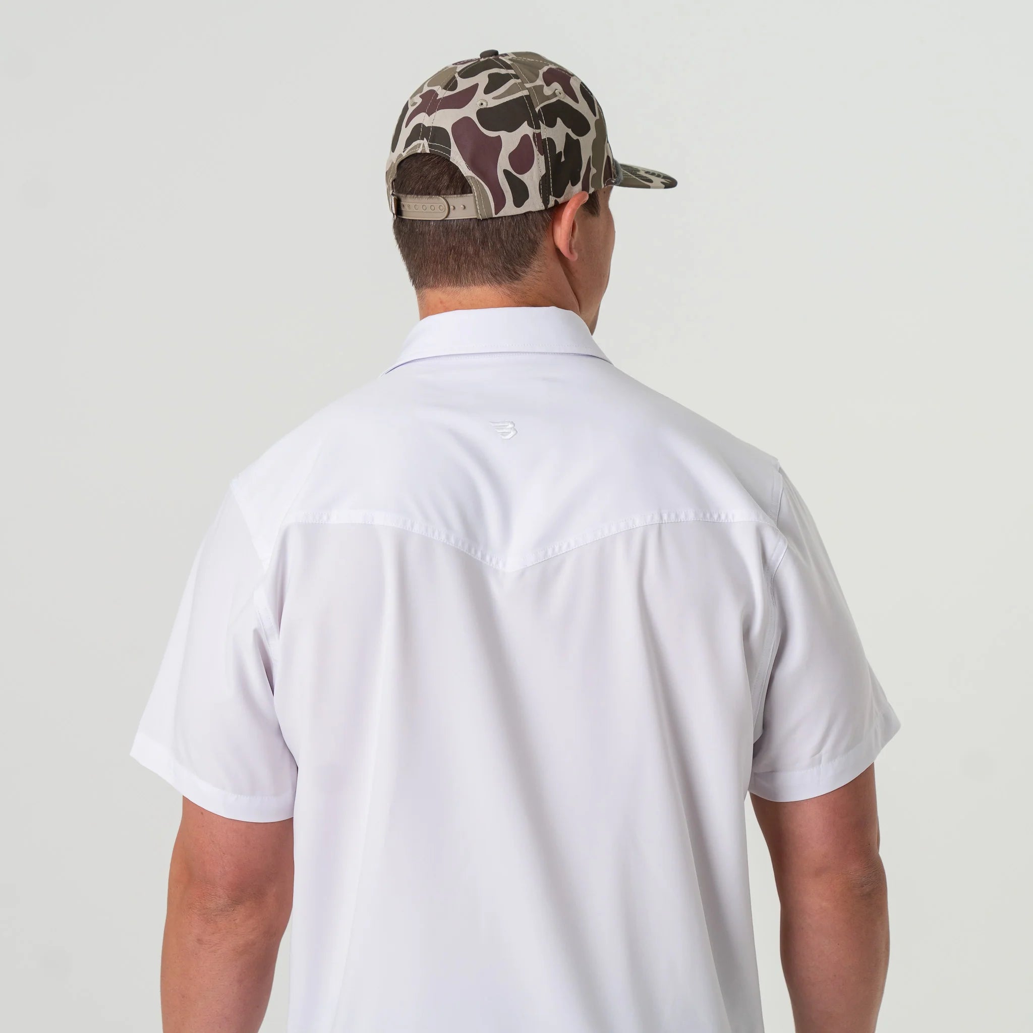 Burlebo White Performance Western Shirt - Southern Soule Designs