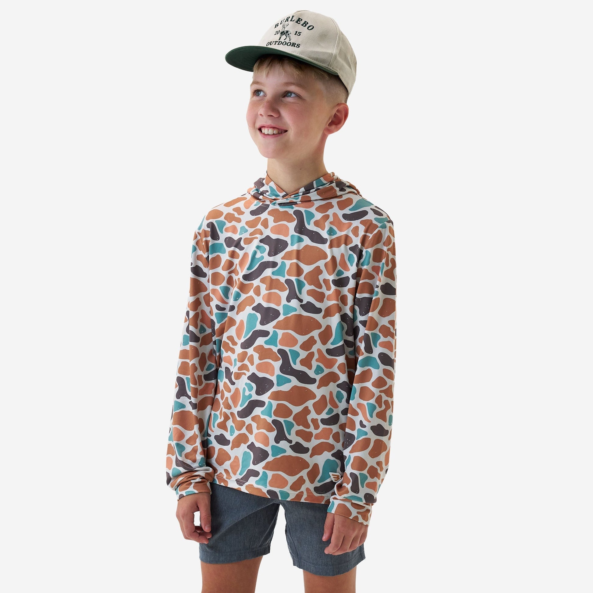 Burlebo Youth Bayside Performance Hoodie - Southern Soule Designs