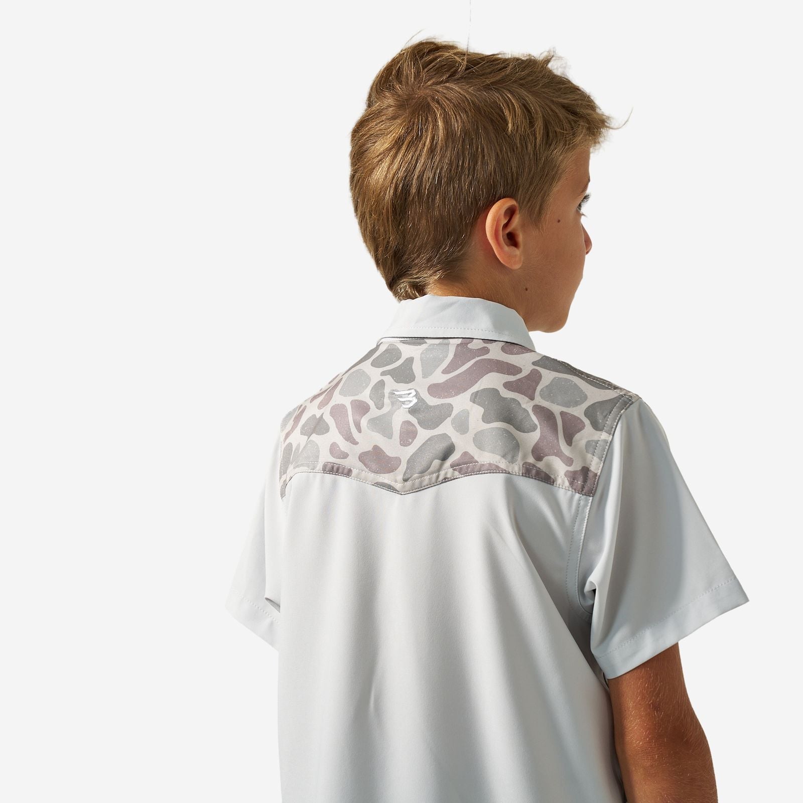 Burlebo Youth Bird SZN Performance Western Shirt - Southern Soule Designs