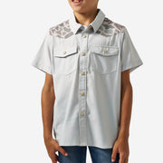 Burlebo Youth Bird SZN Performance Western Shirt - Southern Soule Designs