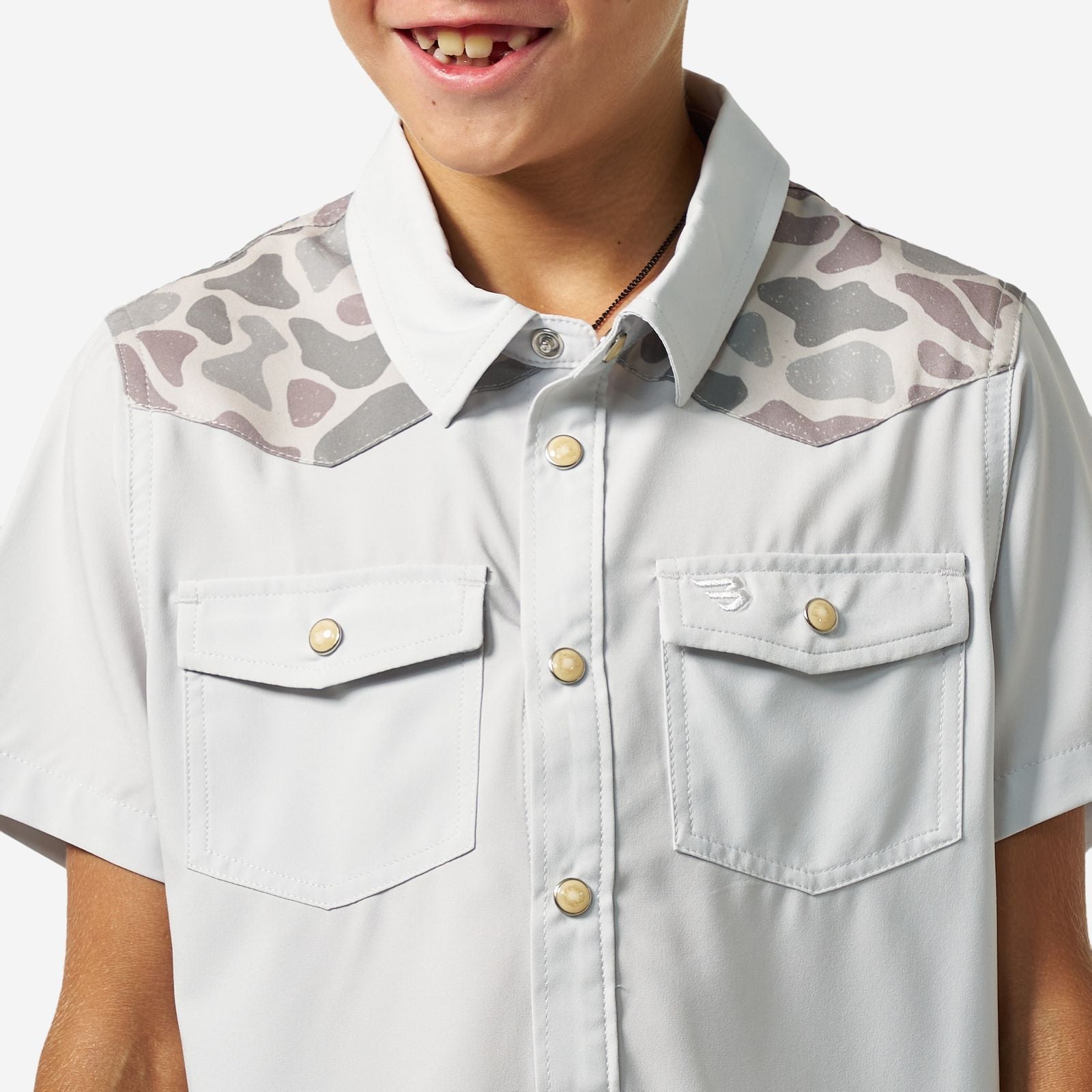 Burlebo Youth Bird SZN Performance Western Shirt - Southern Soule Designs