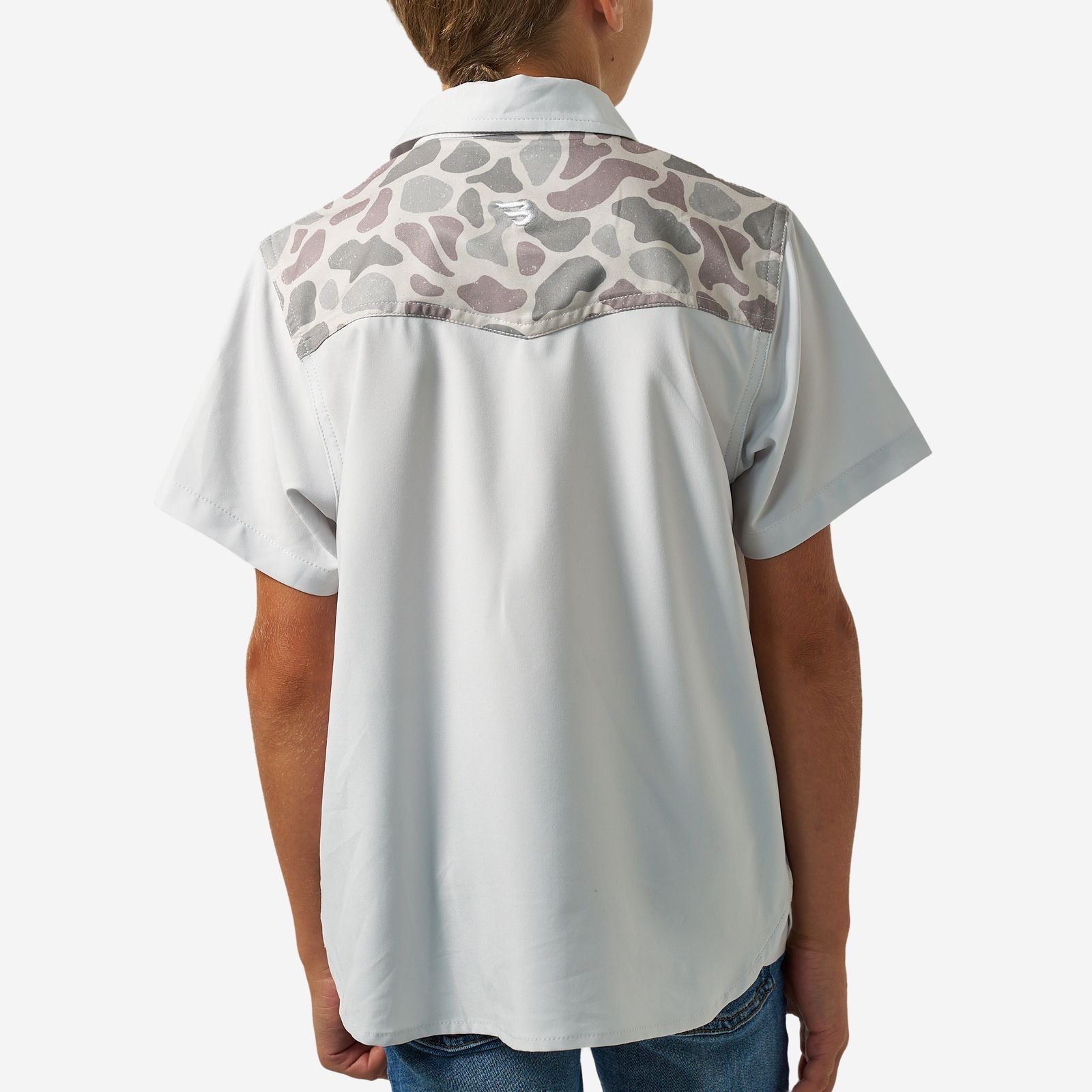 Burlebo Youth Bird SZN Performance Western Shirt - Southern Soule Designs