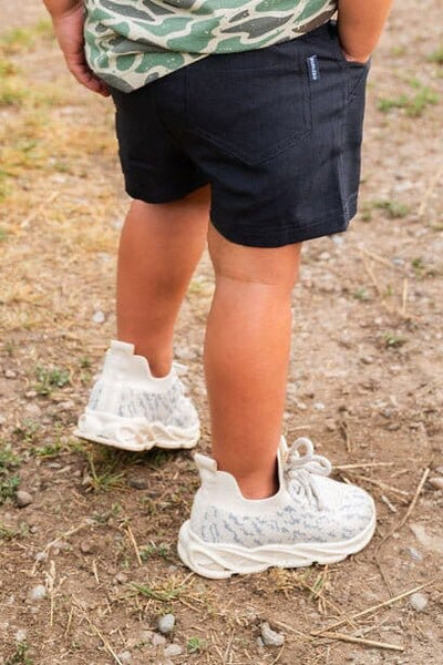 Burlebo Youth Black Athletic Shorts - Southern Soule Designs