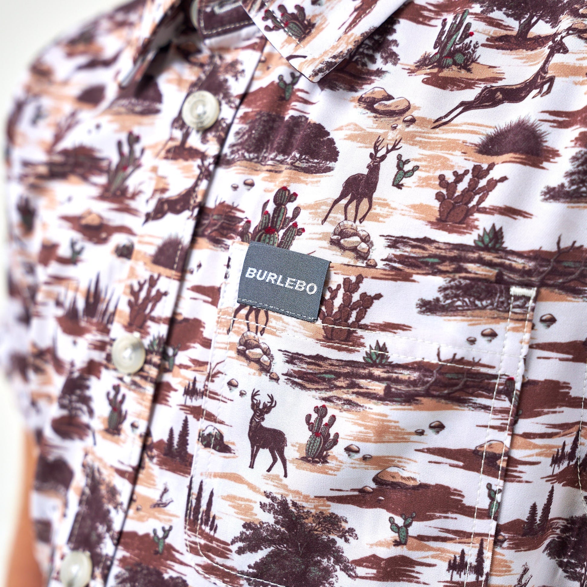 Burlebo Youth Brush Country Performance Button Up - Southern Soule Designs