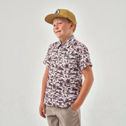 Burlebo Youth Brush Country Performance Button Up - Southern Soule Designs