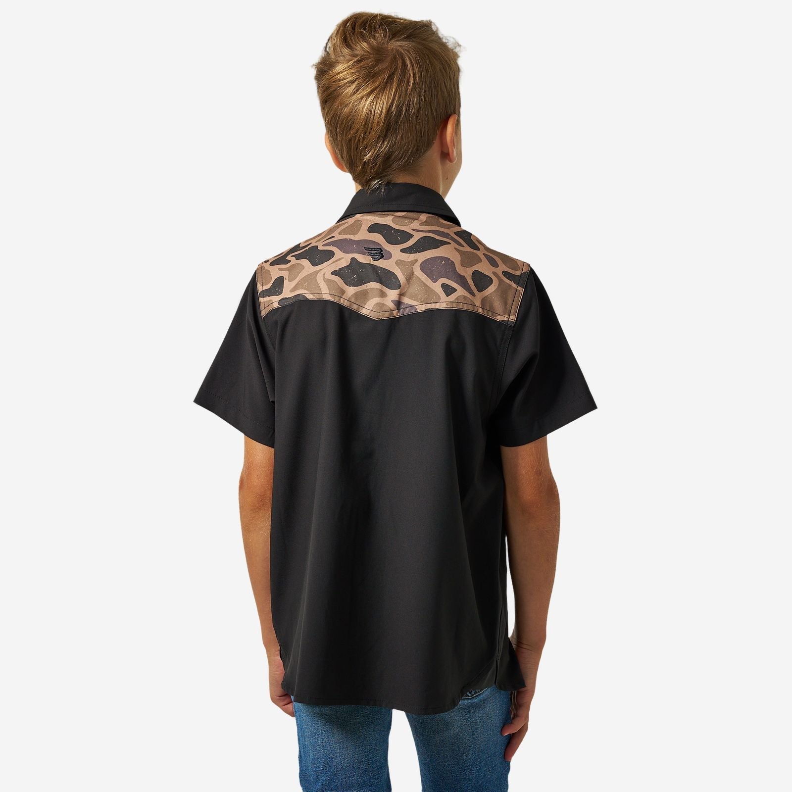 Burlebo Youth Deer SZN Performance Western Shirt - Southern Soule Designs