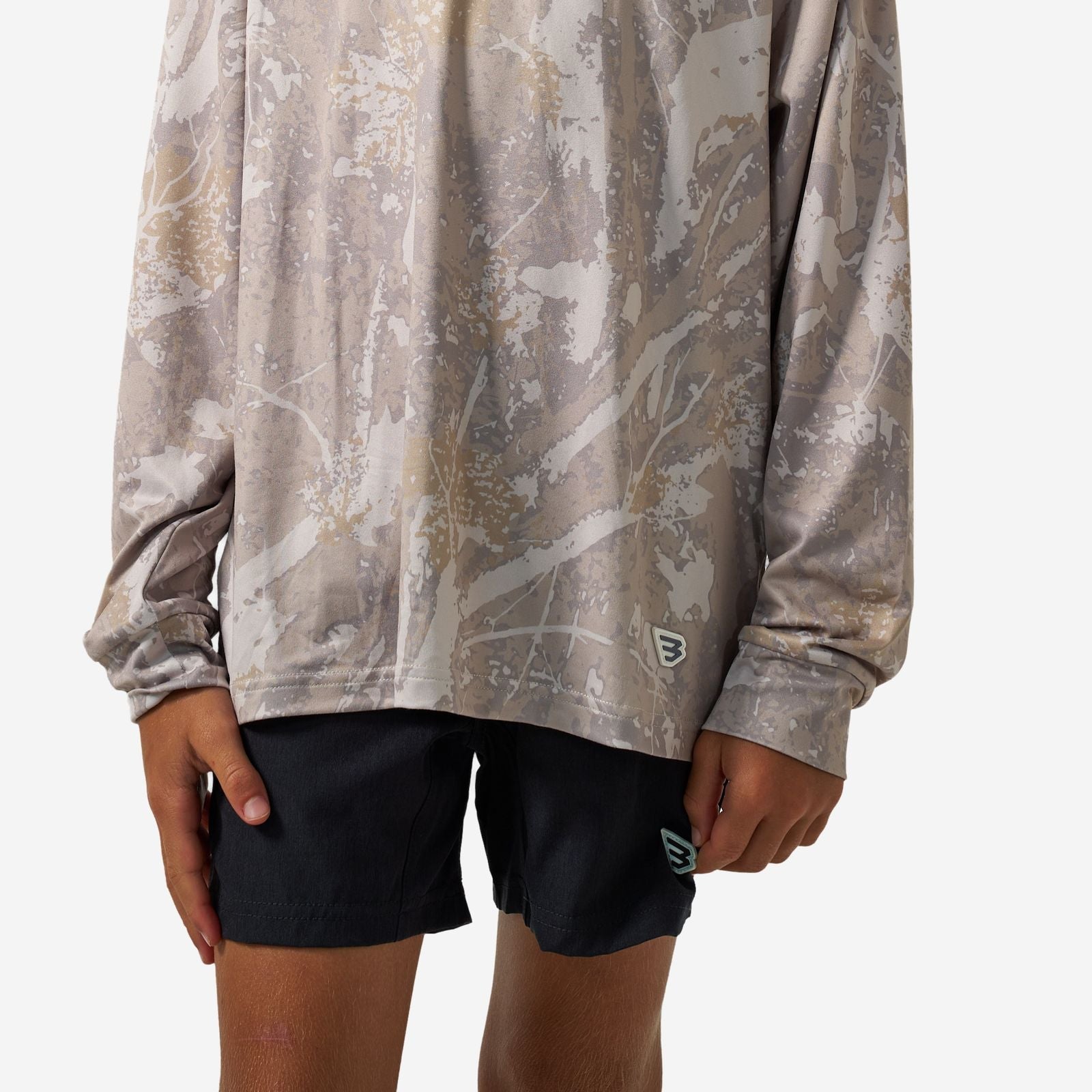 Burlebo Youth Drifter Camo Performance Hoodie - Southern Soule Designs
