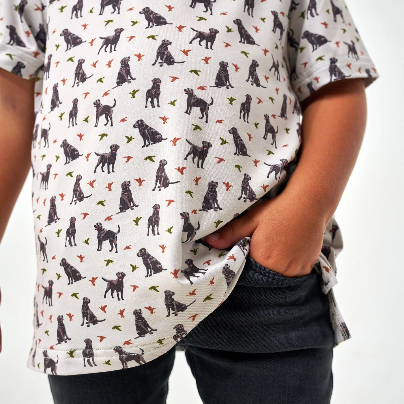 Burlebo Youth Ducks and Dogs Polo - Southern Soule Designs