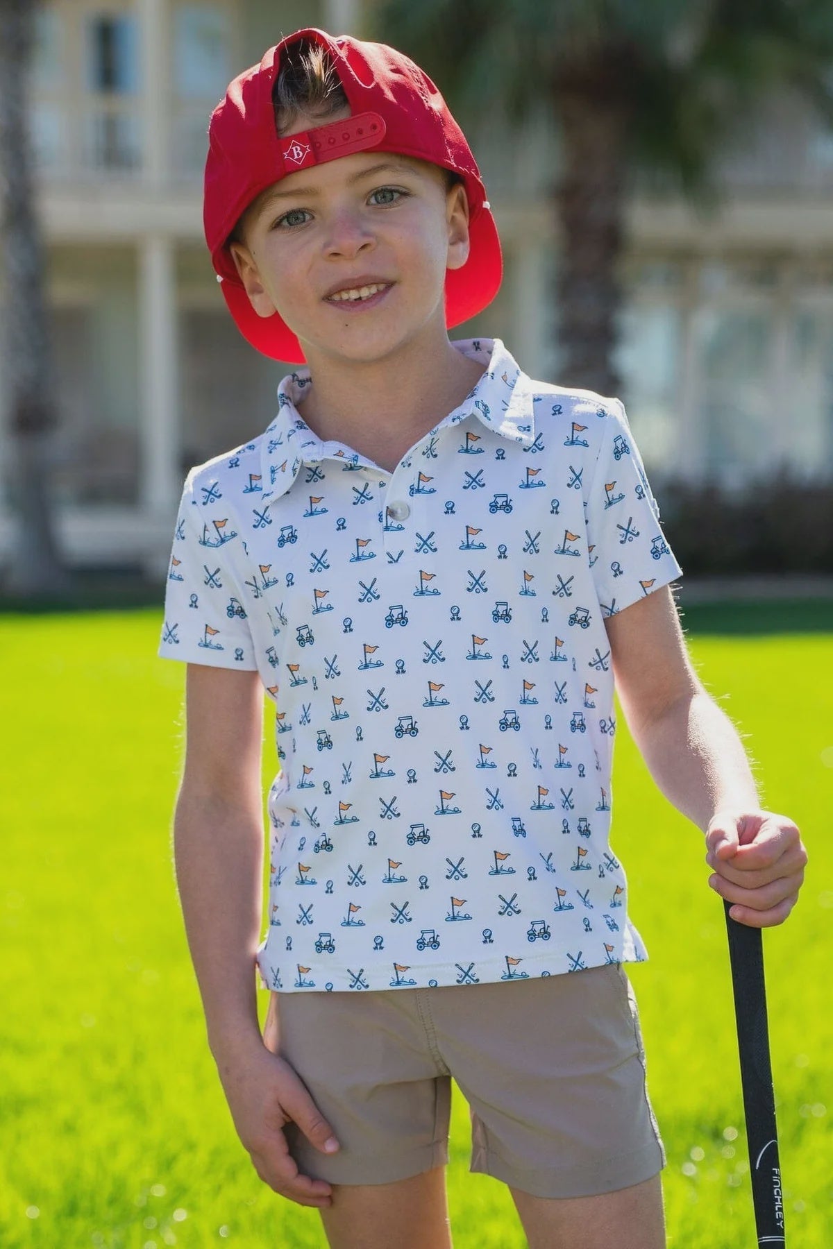 Burlebo Youth Hole in One Polo - Southern Soule Designs