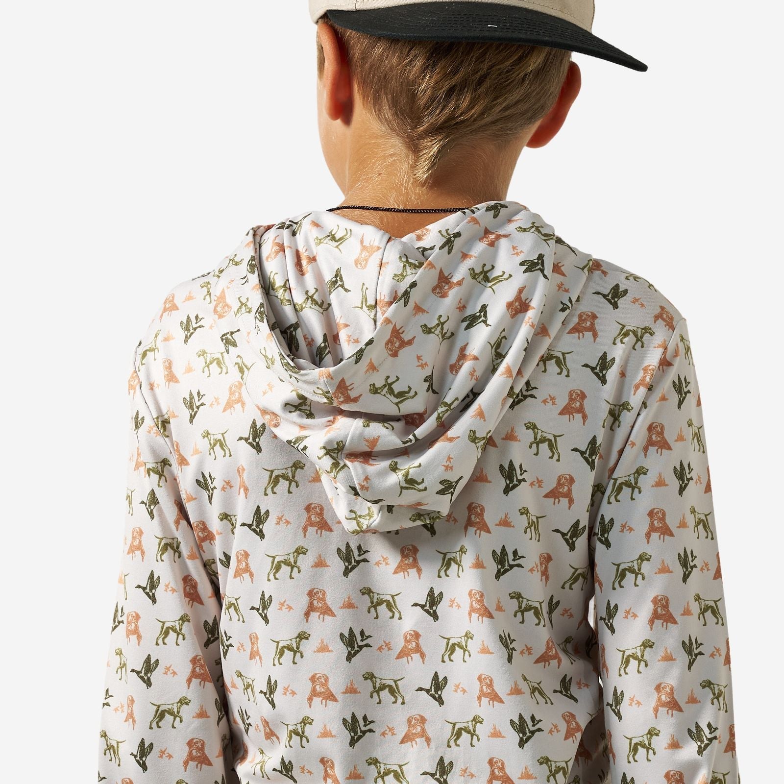 Burlebo Youth Mallard Duck Dog Performance Hoodie - Southern Soule Designs