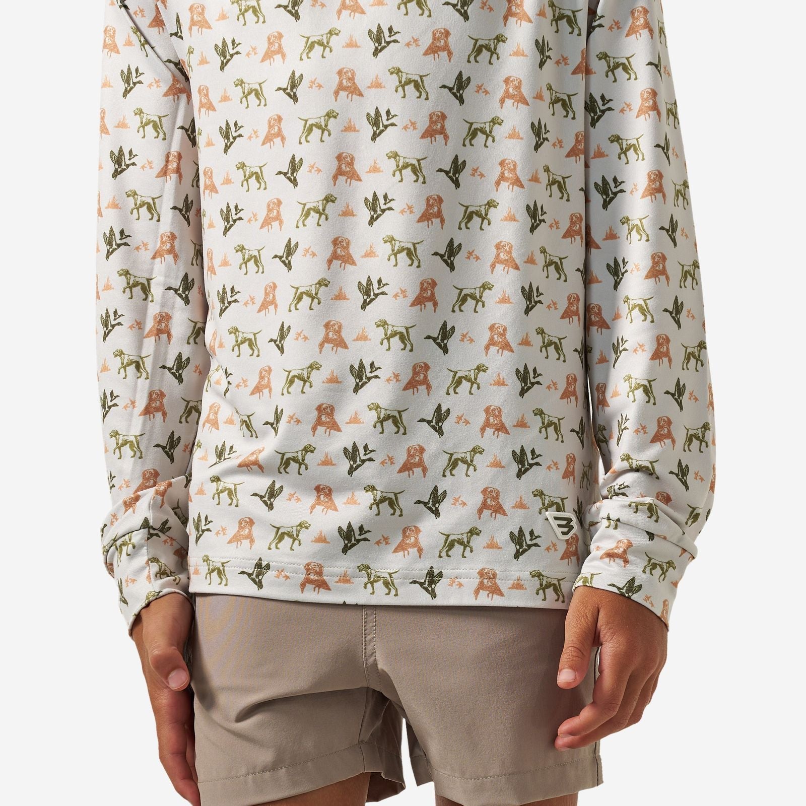 Burlebo Youth Mallard Duck Dog Performance Hoodie - Southern Soule Designs