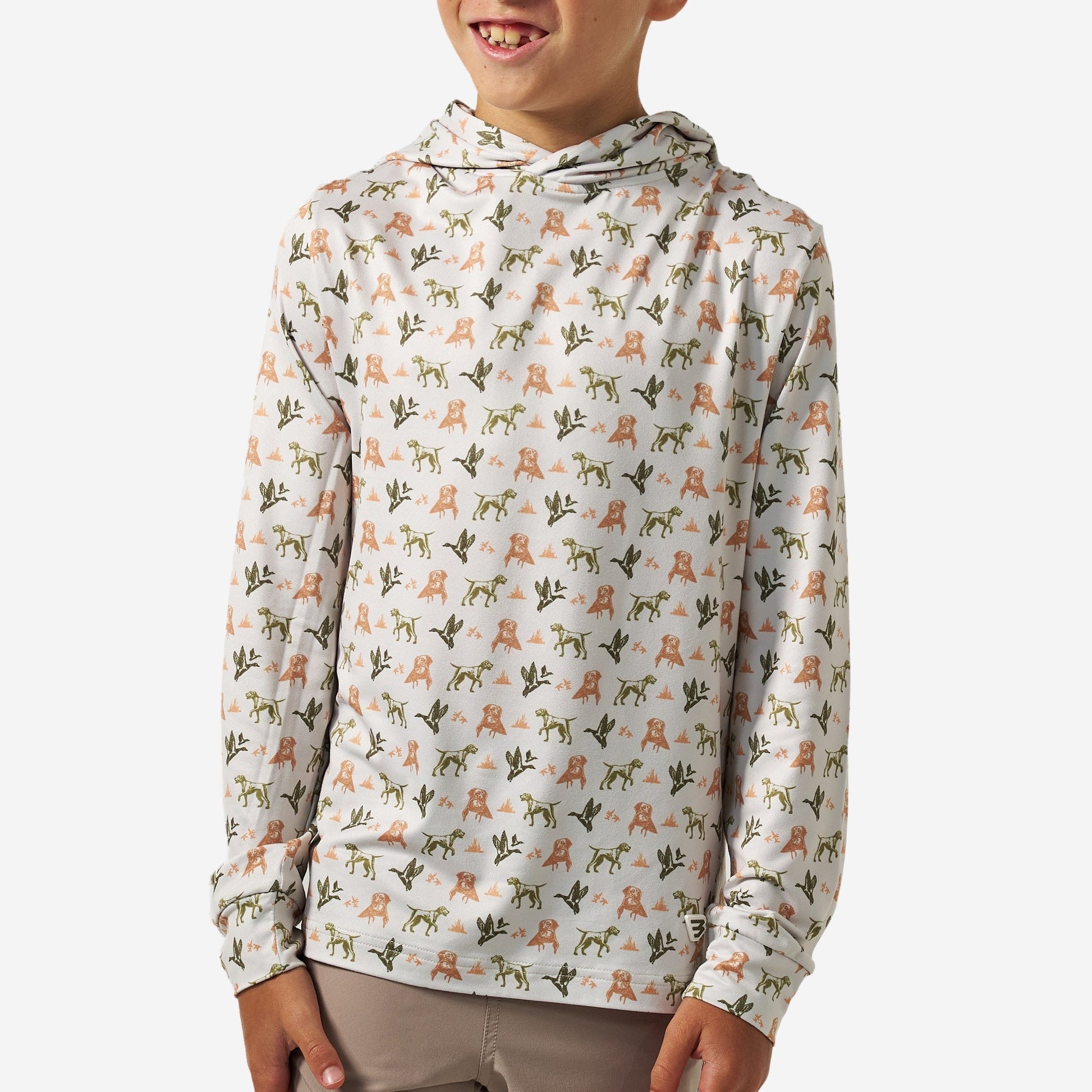Burlebo Youth Mallard Duck Dog Performance Hoodie - Southern Soule Designs