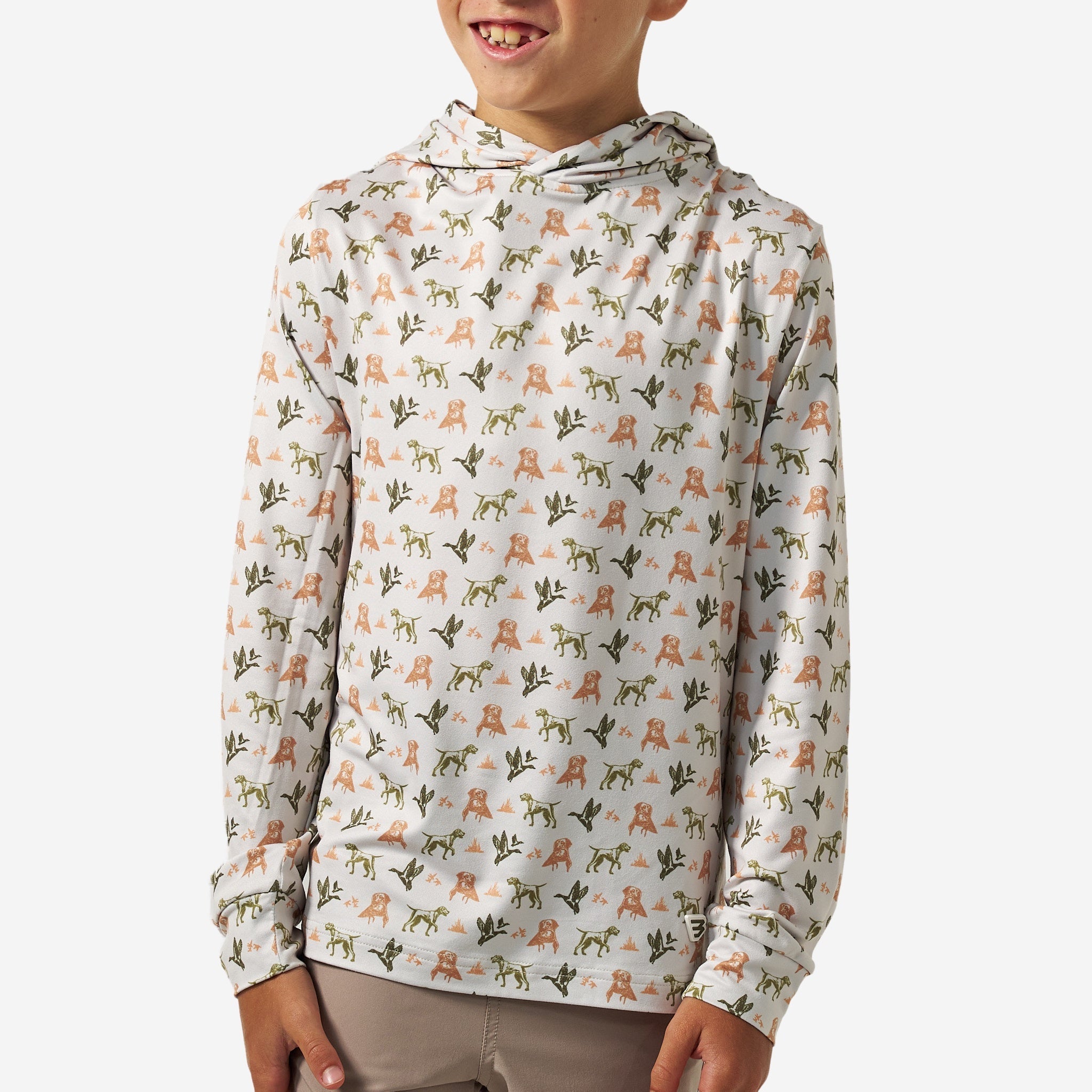 Burlebo Youth Mallard Duck Dog Performance Hoodie - Southern Soule Designs