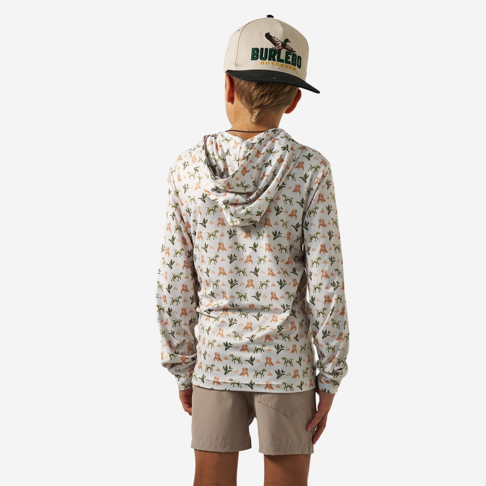 Burlebo Youth Mallard Duck Dog Performance Hoodie - Southern Soule Designs