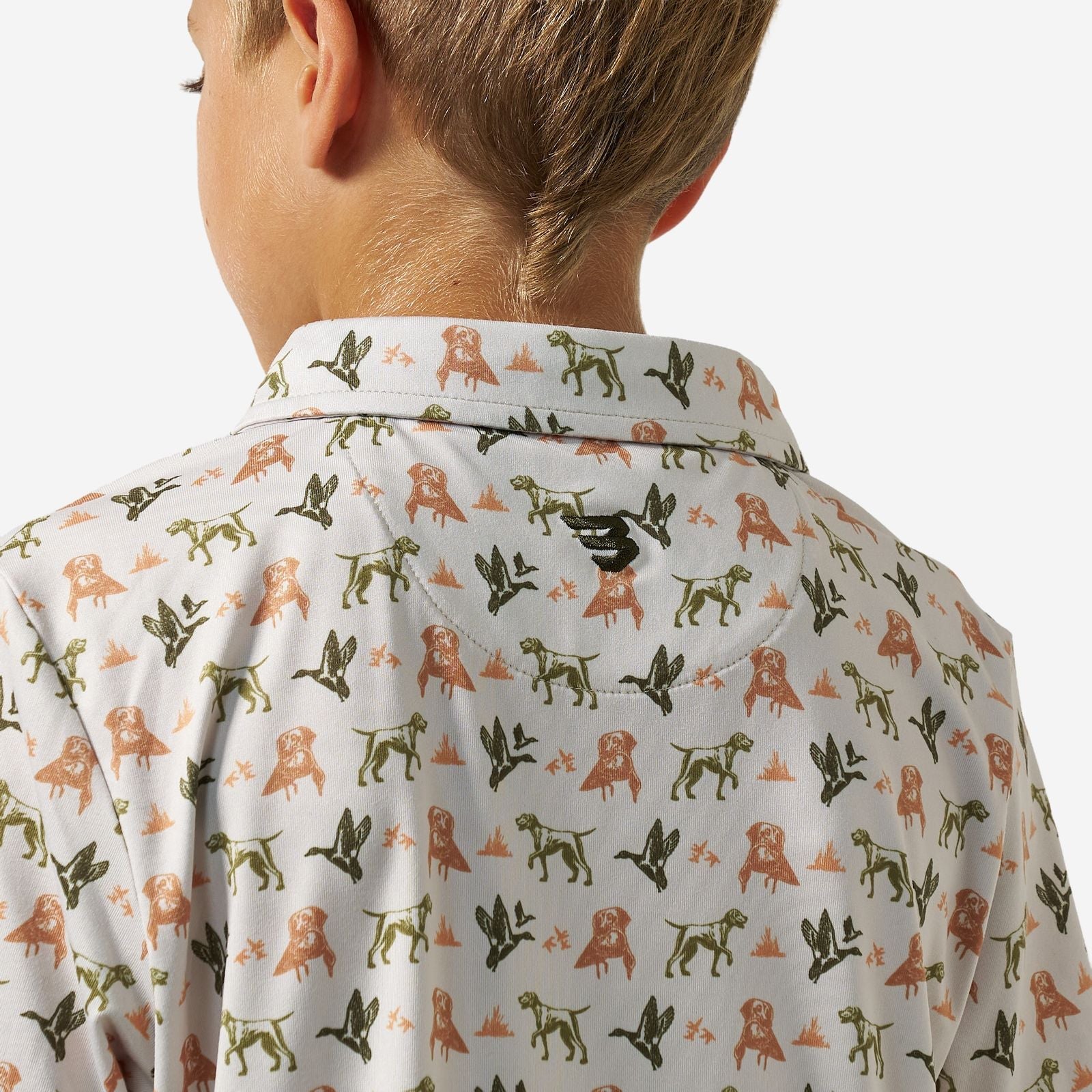 Burlebo Youth Mallard Duck Dog Polo - Southern Soule Designs