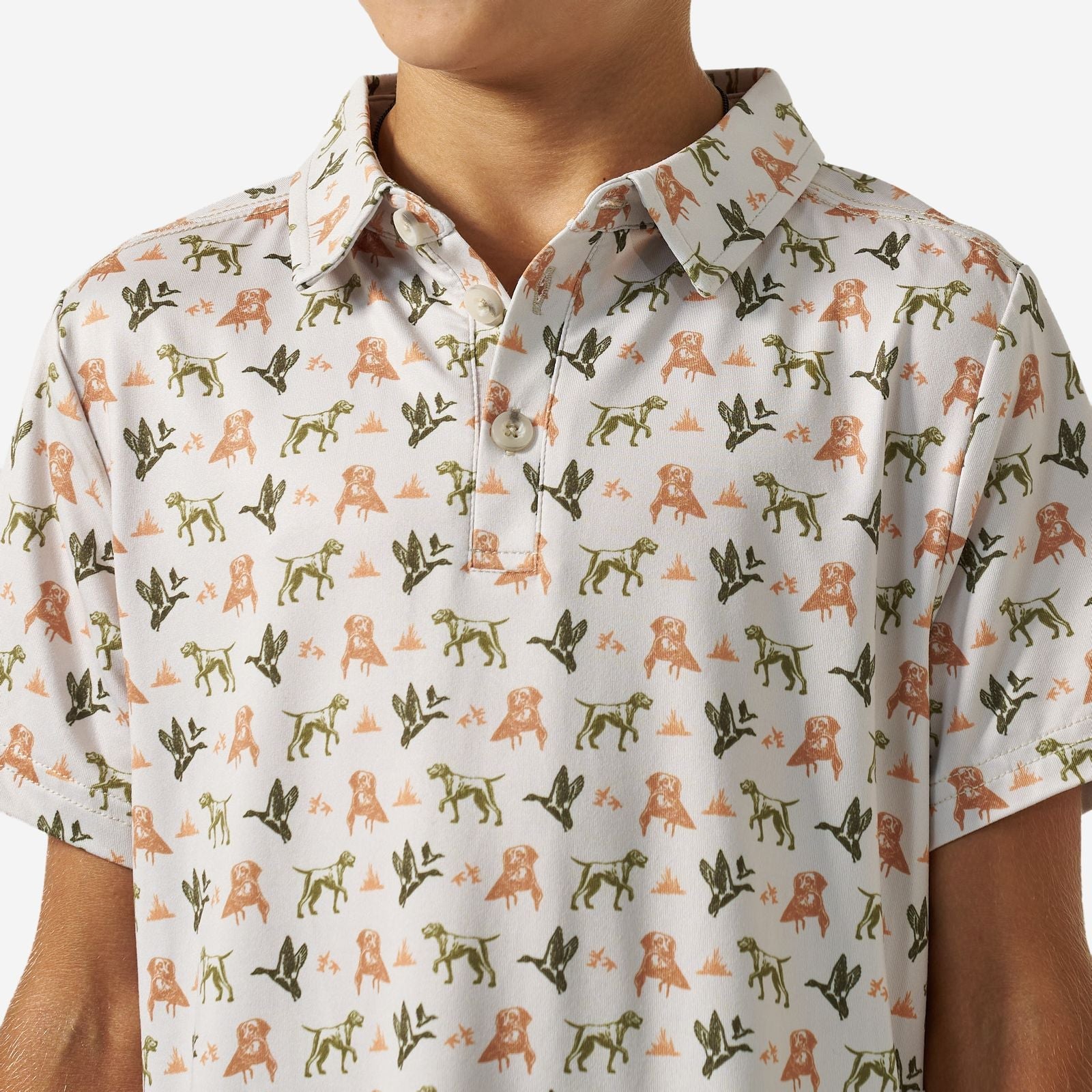 Burlebo Youth Mallard Duck Dog Polo - Southern Soule Designs