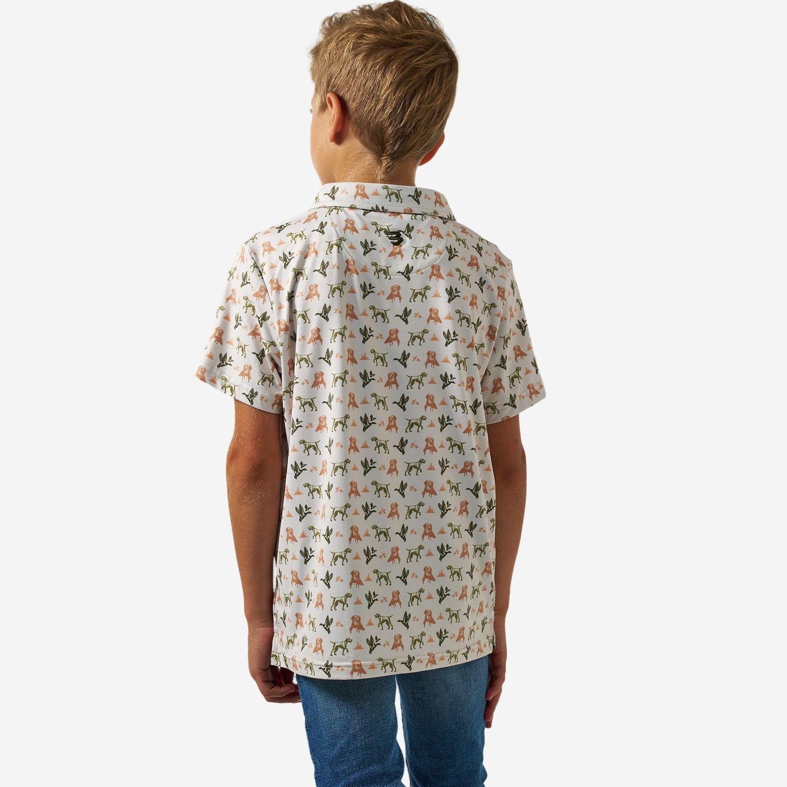 Burlebo Youth Mallard Duck Dog Polo - Southern Soule Designs