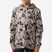 Burlebo Youth Mallard Mayhem Camo Performance Hoodie - Southern Soule Designs