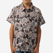 Burlebo Youth Mallard Mayhem Camo Performance Western Shirt - Southern Soule Designs