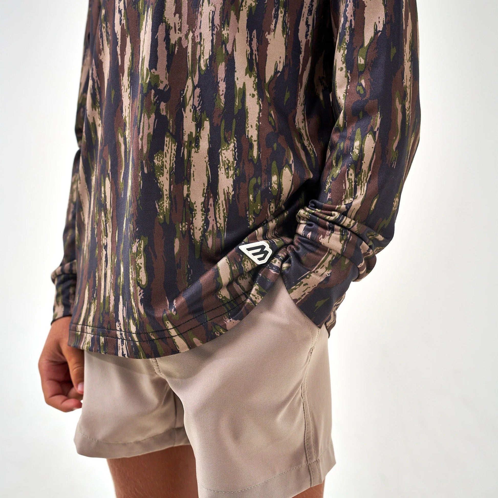 Burlebo Youth Midland Camo Performance Hoodie - Southern Soule Designs