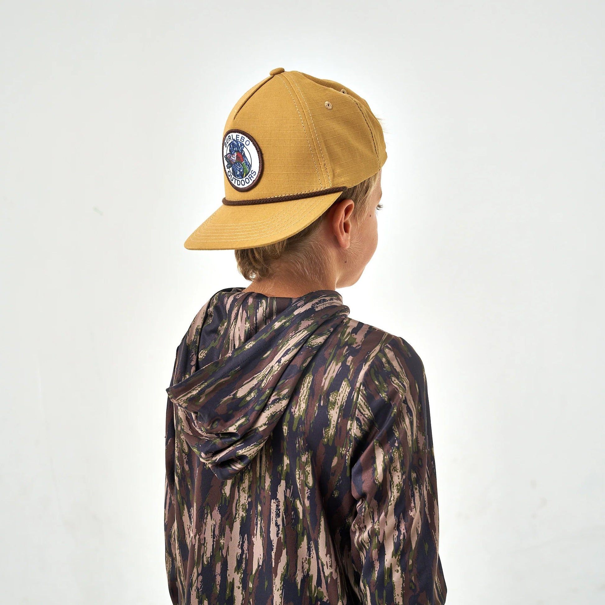 Burlebo Youth Midland Camo Performance Hoodie - Southern Soule Designs