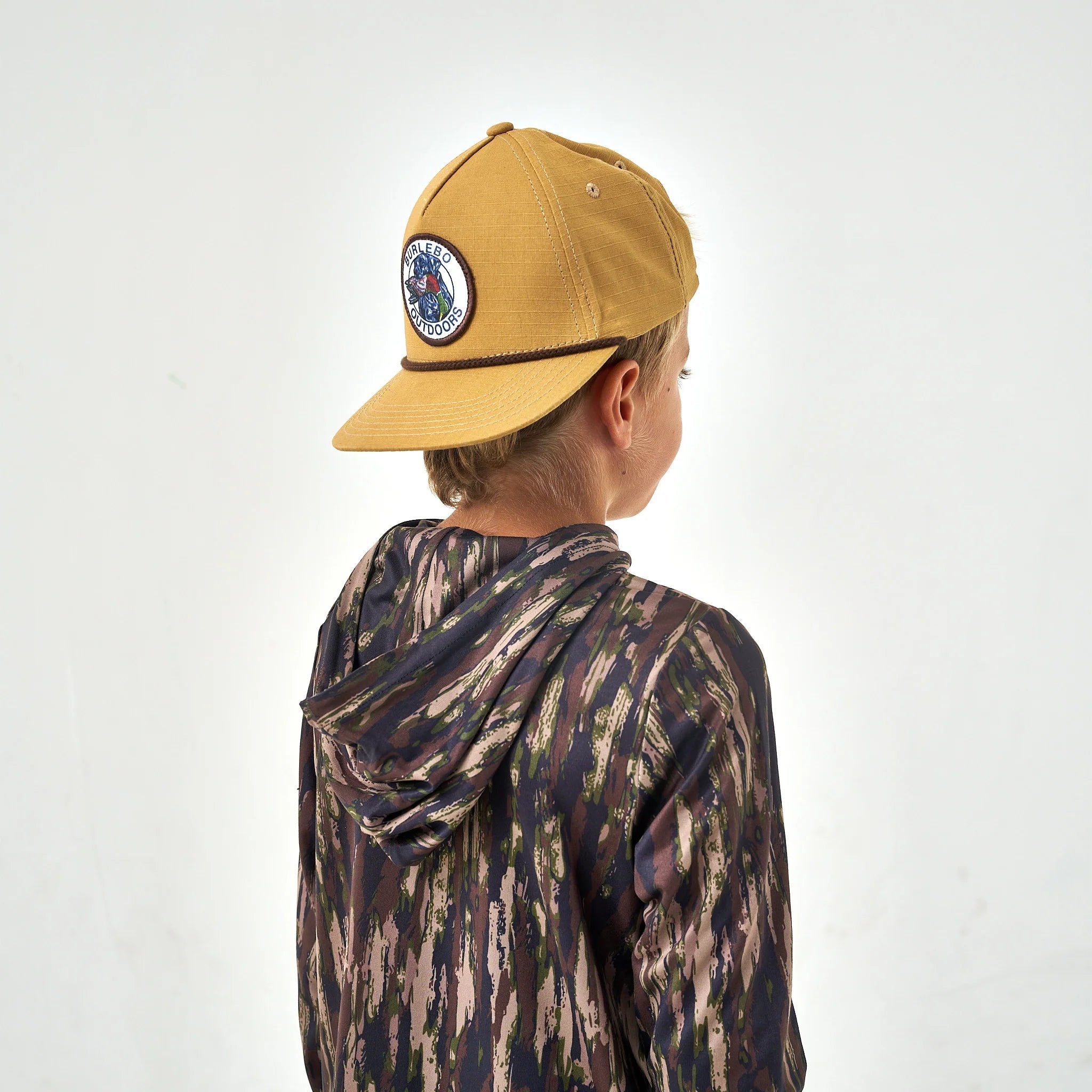 Burlebo Youth Midland Camo Performance Hoodie - Southern Soule Designs