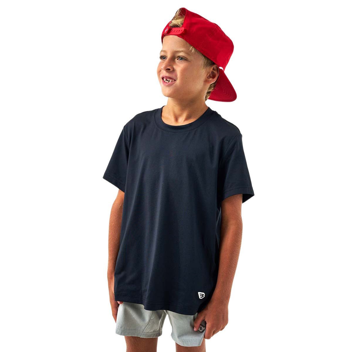 Burlebo Youth Midnight Black Go To Tee - Southern Soule Designs