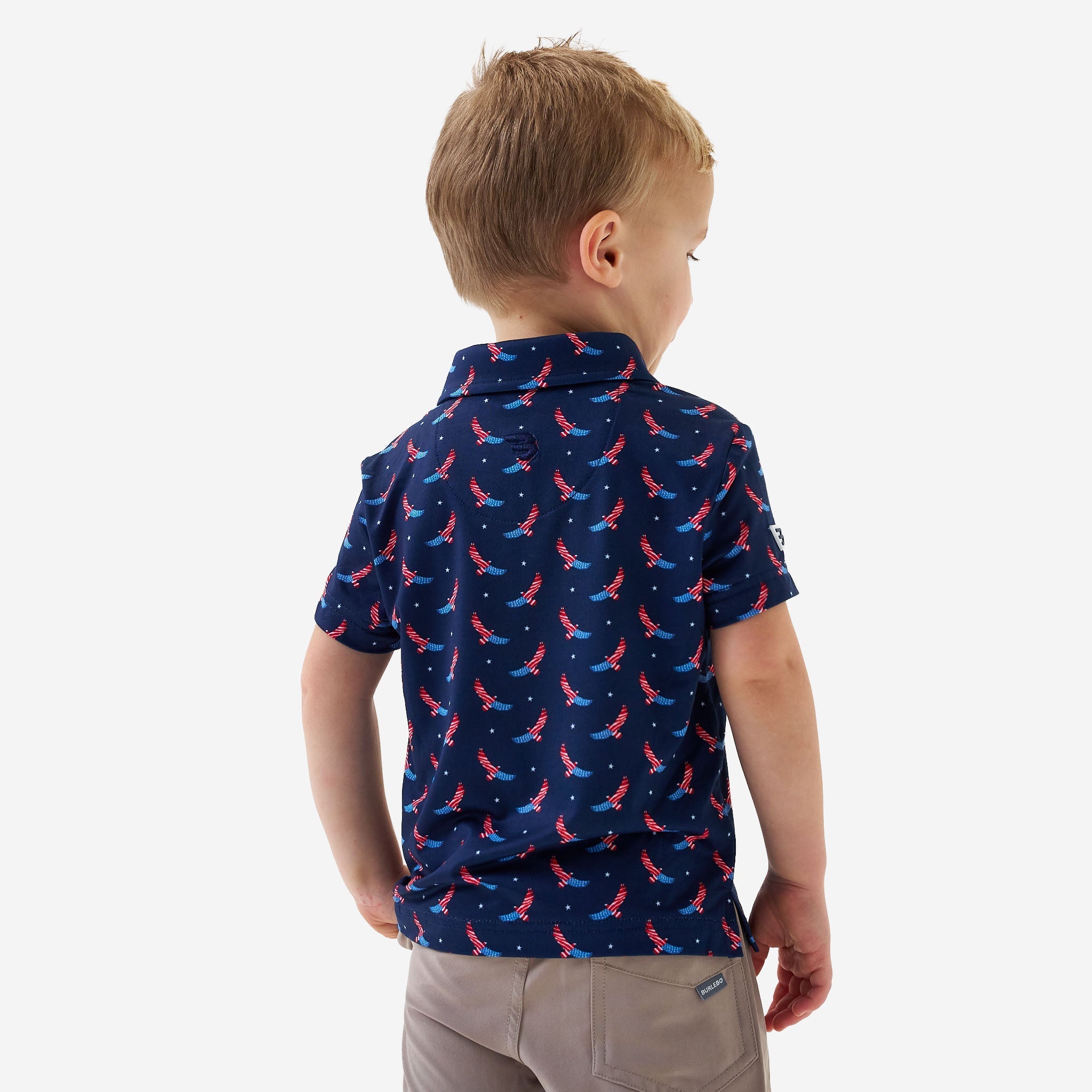 Burlebo Youth USA Eagle Polo - Southern Soule Designs