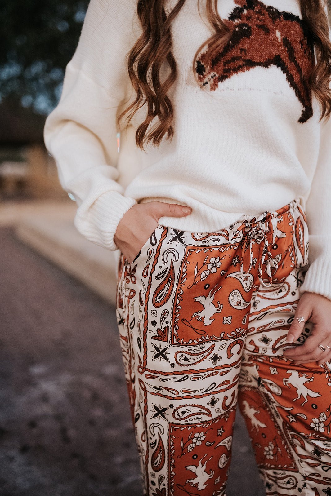 Burnt Orange Drawstring Pants BRP3329 - 11 - Southern Soule Designs